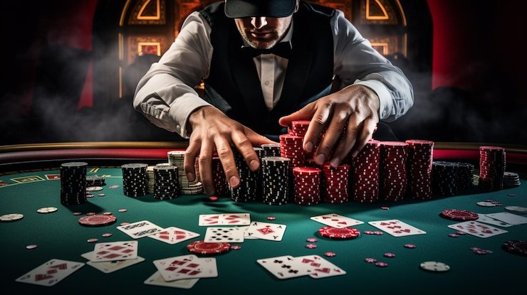 Bagan strategi dasar blackjack untuk referensi pemain