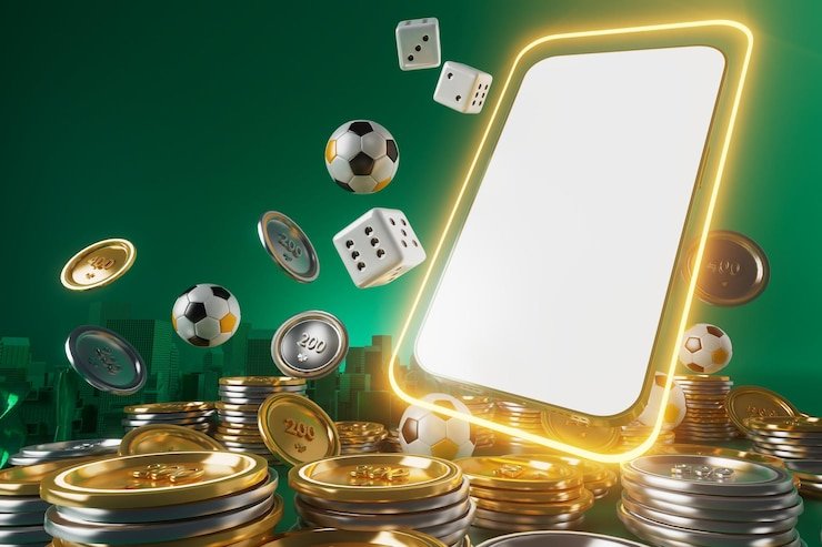 Antarmuka aplikasi mobile karinatoto menampilkan pasar Liga 1 dan opsi pembayaran QRIS